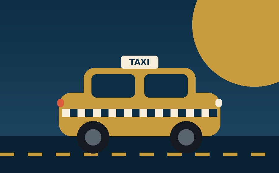 Taxi privé — porte à porte